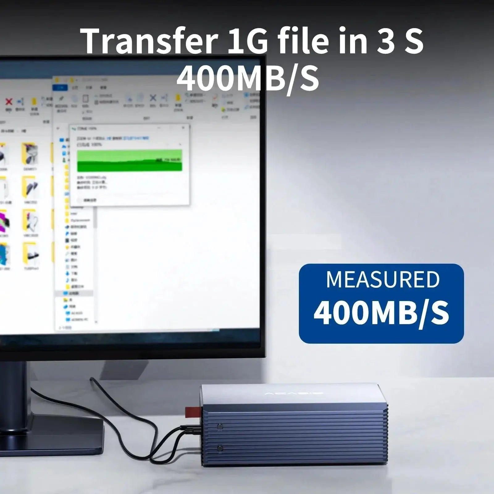 Acasis External Hard Drive Enclosure High Speed RAID