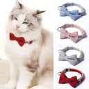 Festive Dog Bow Tie With Adjustable Fit