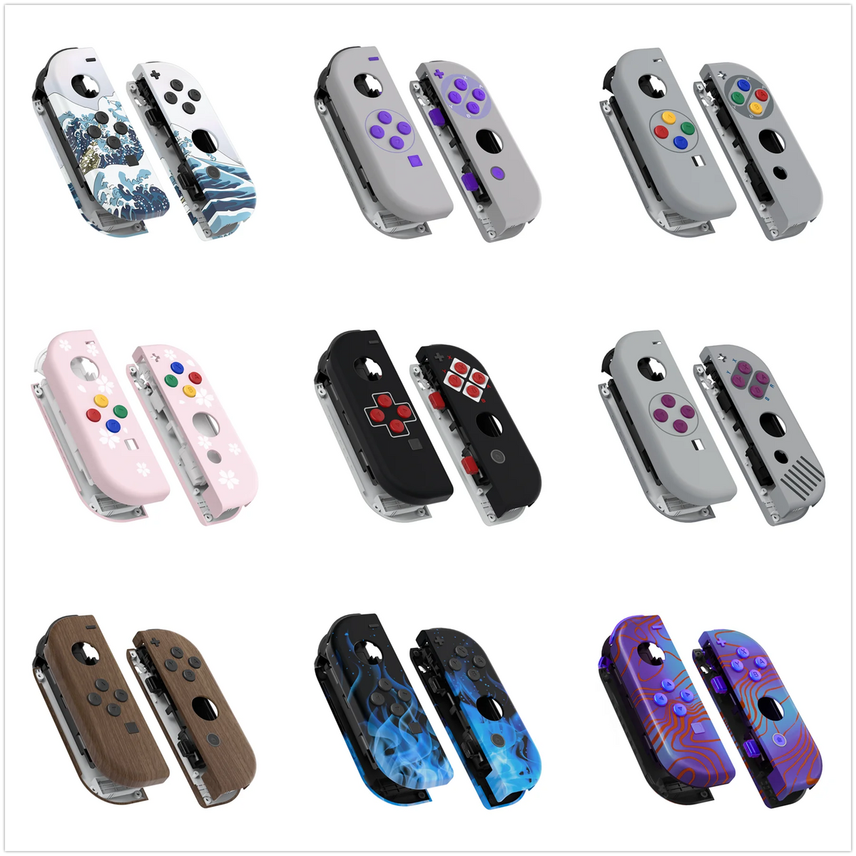 eXtremeRate Custom Patterned Controller Housing