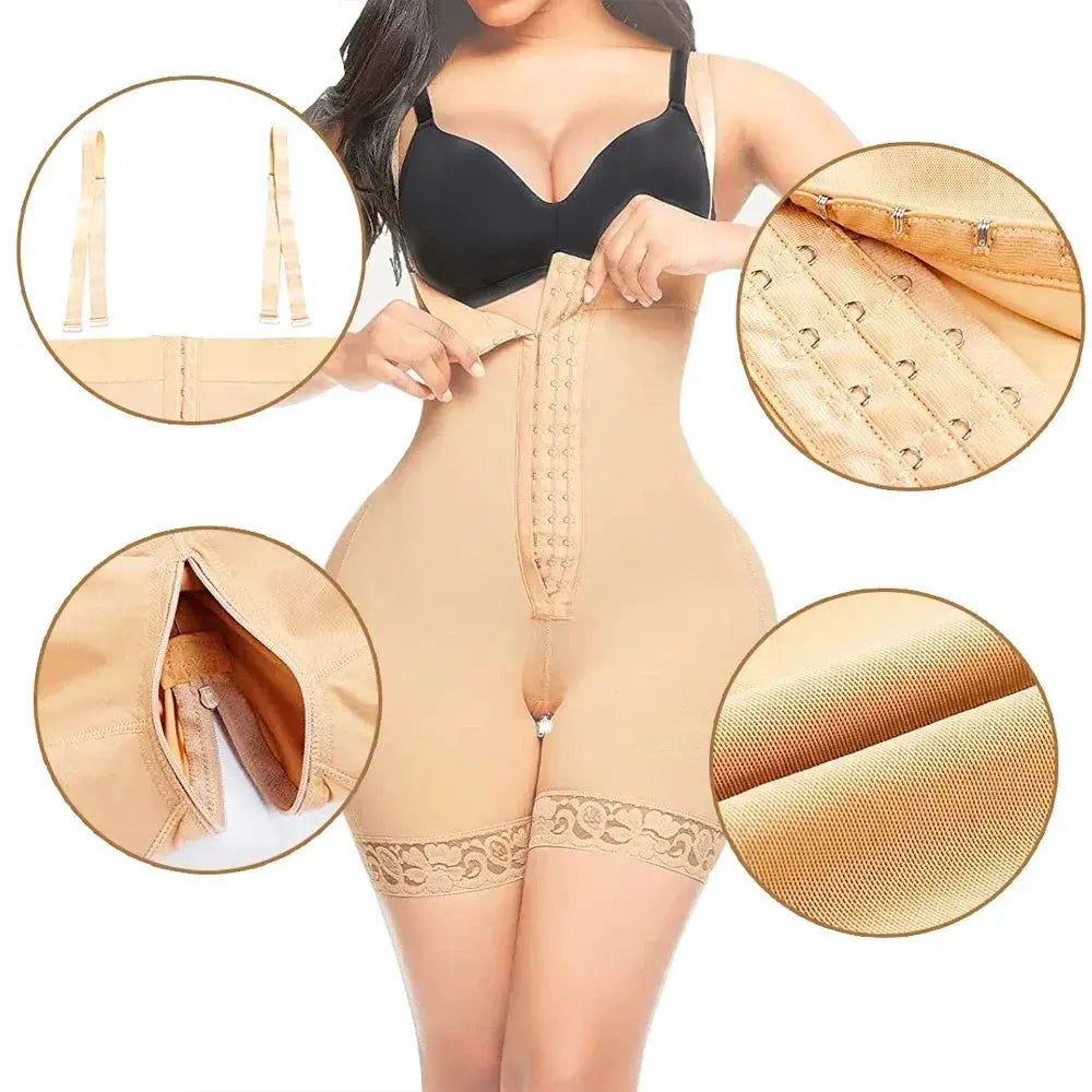 Womens Firm Control Shapewear Girdles Bodysuit Tummy Tuck