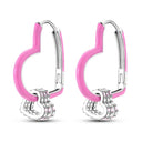Mula Earring Sterling Silver Pink