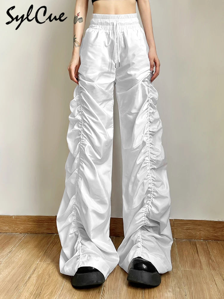 NIBBER High Waist Casual Pants