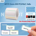 Portable Label Printer for Round Labels