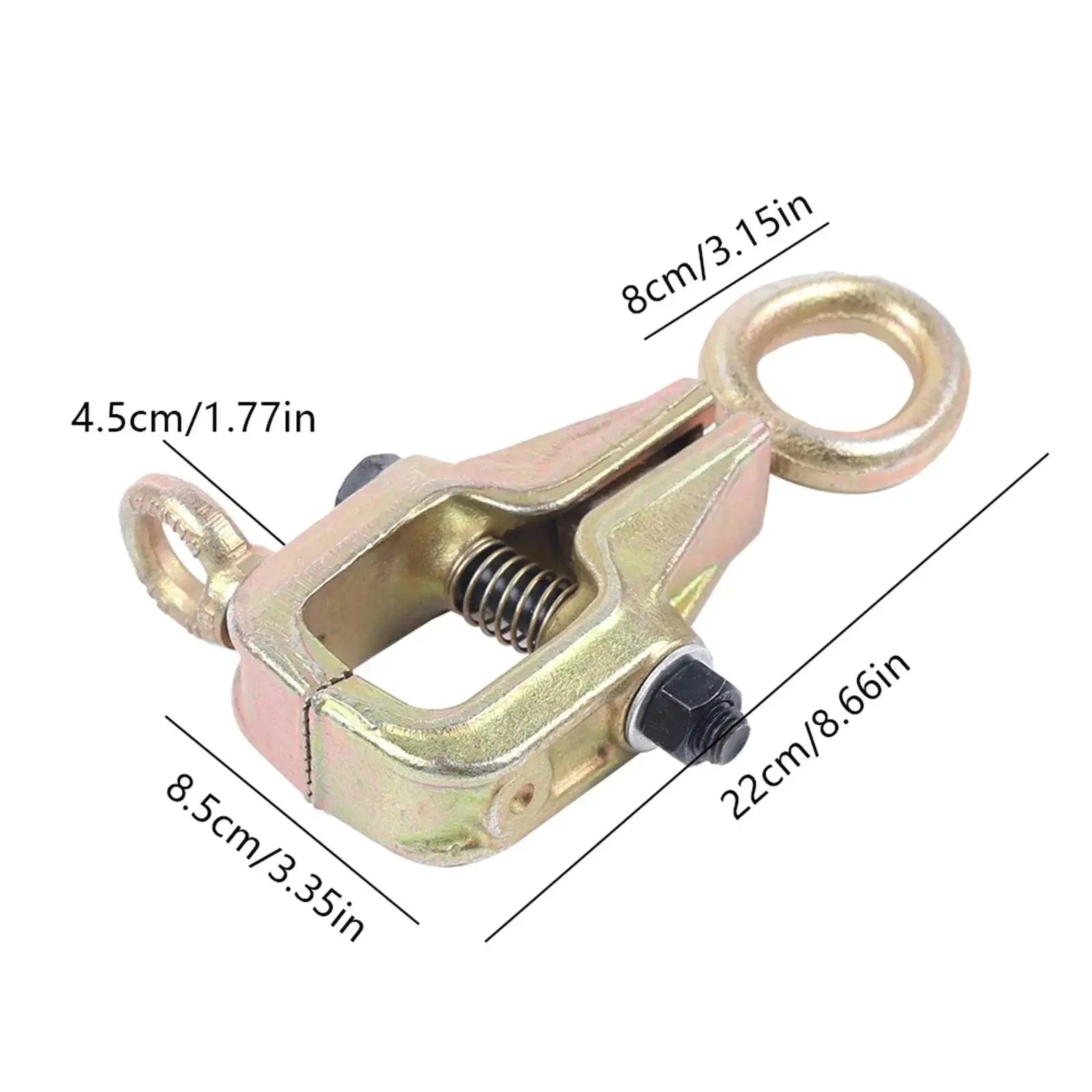 5 Ton Wide Mouth Pull Clamp Frame Auto Body Repair Tool