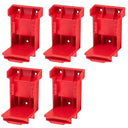 5PCS Tool Mount for Milwaukee 20V Battery Holder Set