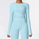 NCLAGEN Yoga Women Long Sleeve Top Dry Fit