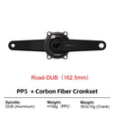 THINKRIDER PP6 Bike Carbon Fiber Spider Power Meter Crankset DUB 29MM 162.5-172.5mm ANT+ BLE for  Road Bike