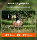 Smart Solar Outdoor Camera for 360 View