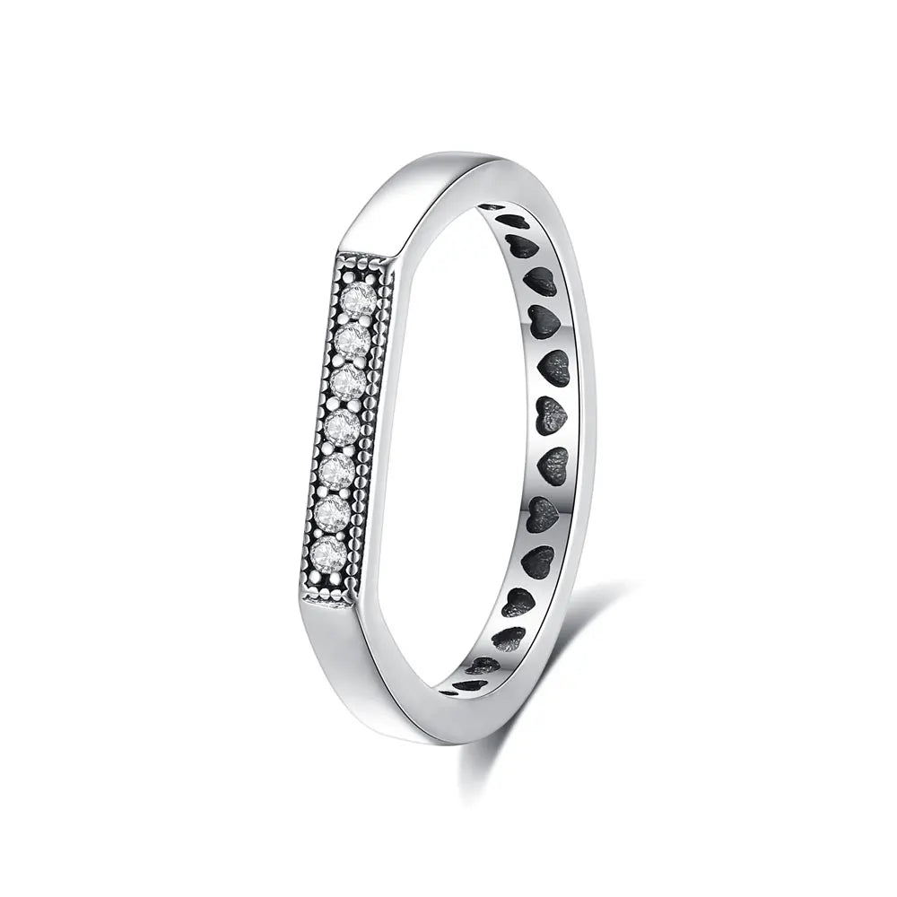 Sterling Silver Ring Sun Moon