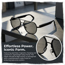 Ai-powered Smart Glasses Metal Double-bridge