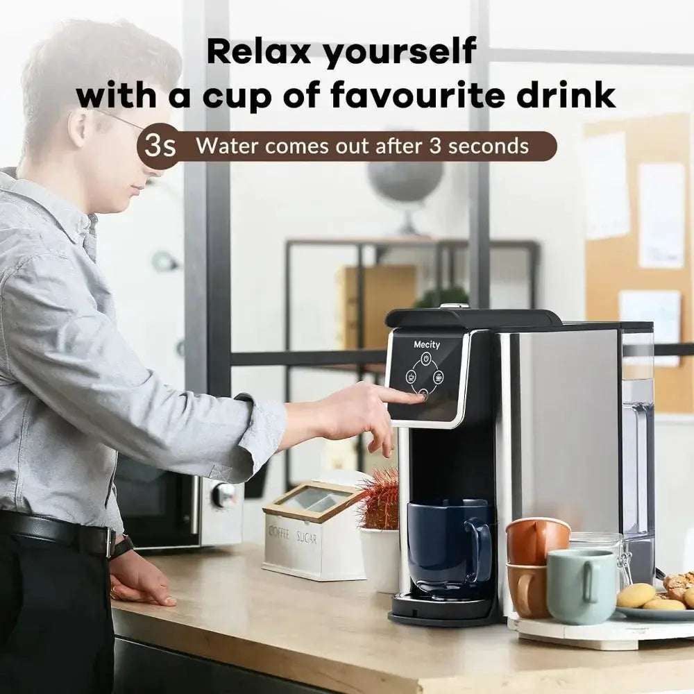Coffee Maker Three In One Single Serve Instant Brewer 120V