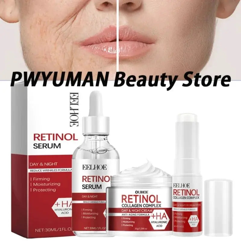 Original Remove Wrinkle Face Set Anti Aging Serum Eye Stick