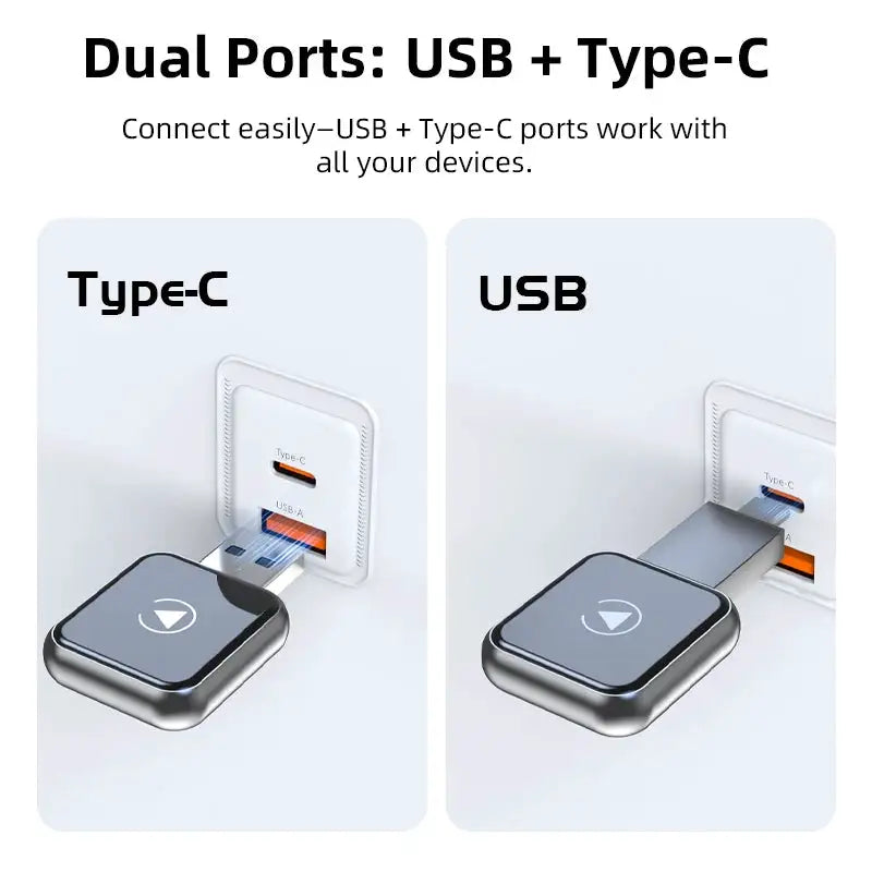 Vyvylabs Upgraded Wireless Carplay Adapter Convert Wired to Wireless Carplay Adapter Fast Auto Connection for iPhone Android Device