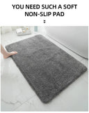 Soft Comfortable Thick Plush Floor Mat Non-slip Rug Carpet