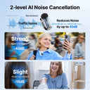 Lavalier Mic For Creators With AI Noise