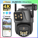 Advanced Outdoor AI Dual Lens PTZ Security Camera with Smart Tracking and 4K Surveillance