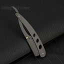 Stainless Steel Barber Razor Precision Shaving Tool Portable