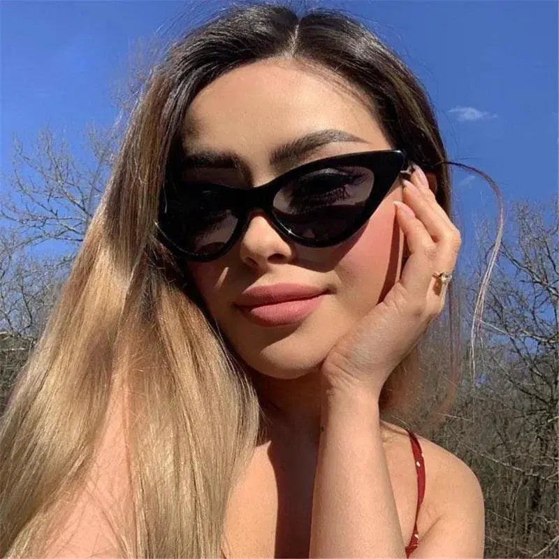 Luxury Cat Eye Sunglasses Women UV400 Protection Fashion