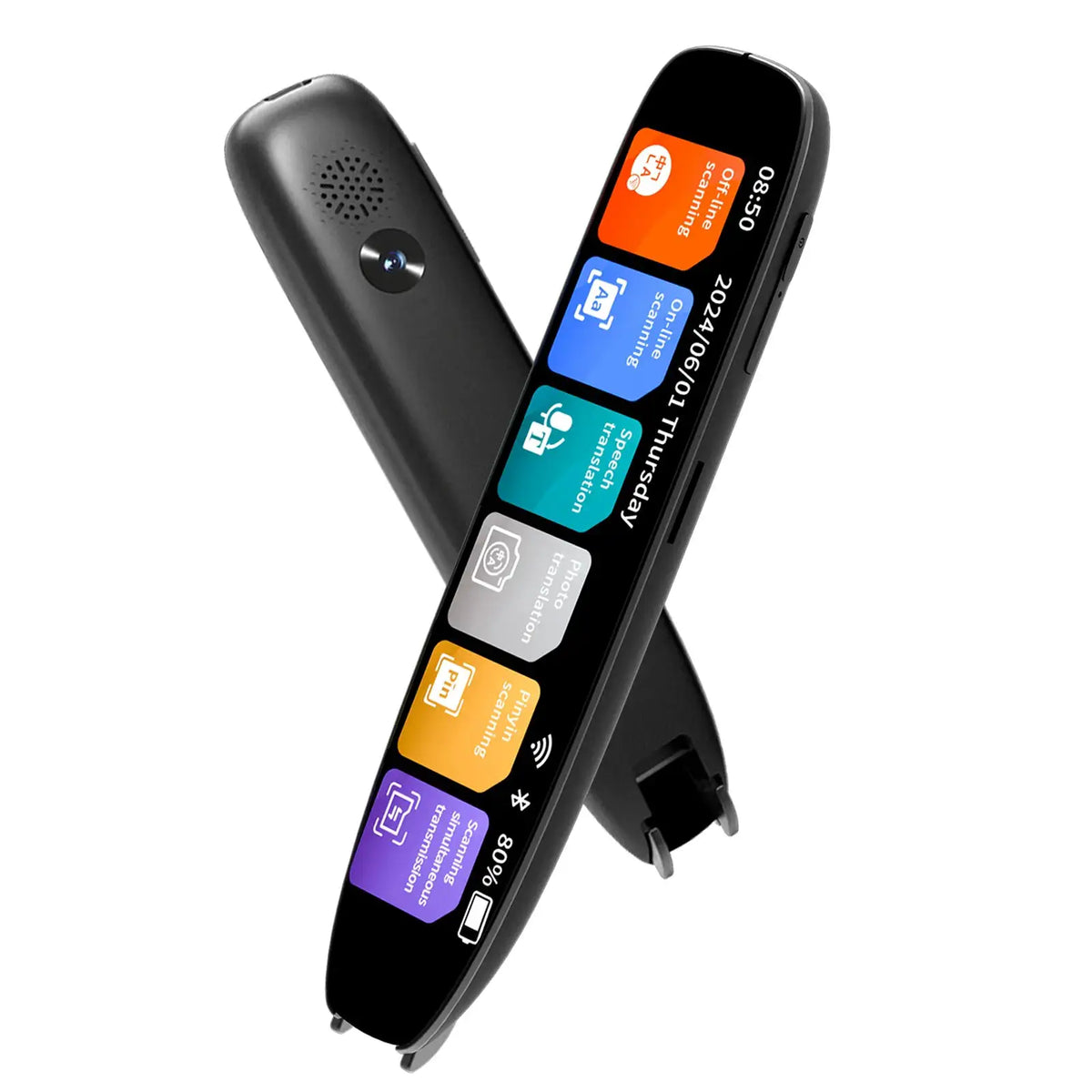 Scan Translation Pen,142 Languages Dyslexia Assist Reading Pen,Speech & Scan‑to‑Text for Learners & Elderly,10 Offline Languages