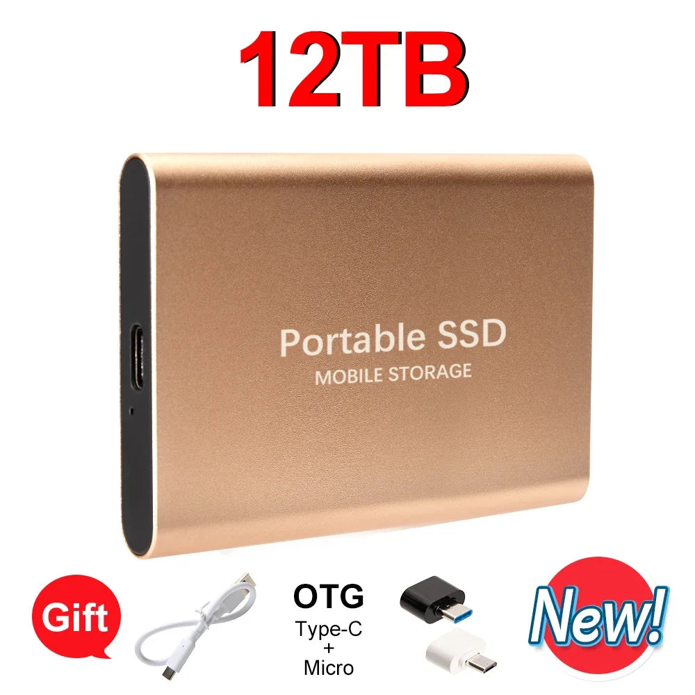 USB Computer External SSD Drive