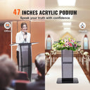 Clear Acrylic Lectern Shelf