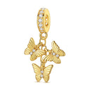 Charm Pendant Beads Sparkling Pav