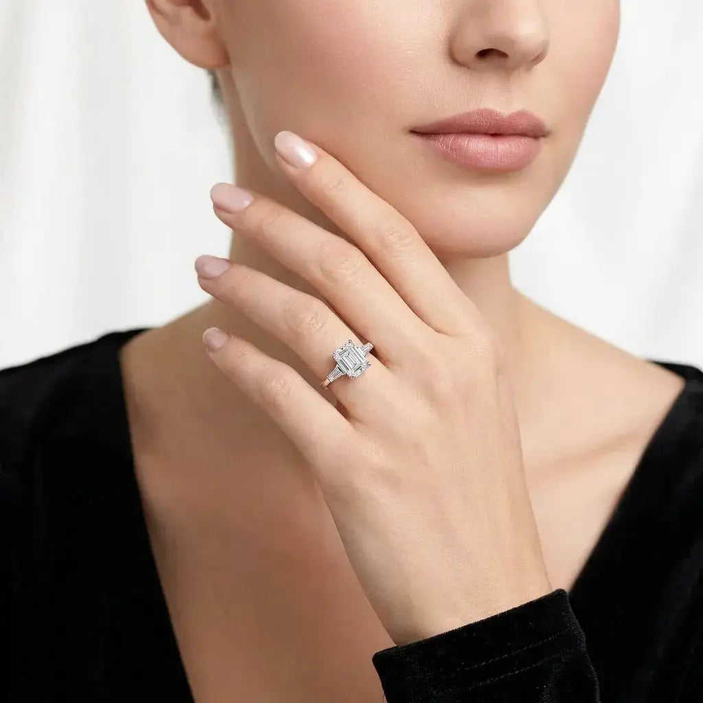 Sterling Silver Moissanite Ring — product image 4