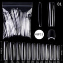Soft Gel Coffin Tips Nail Extension Kit for Professionals