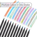 Colored Black Wood Pencils 7 In 1 Rainbow Drawing Kit