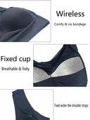 Ultra Soft Wireless Lace Sport Bra