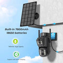 Solar Powered Outdoor Camera for Home