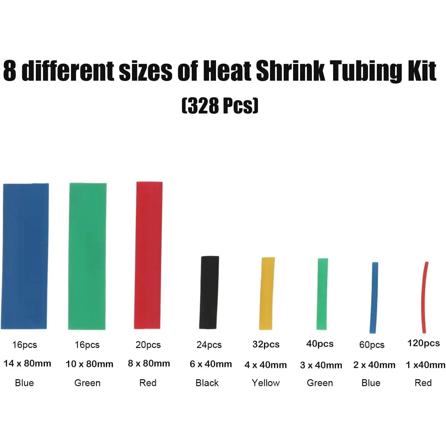 Heat Shrink Tubing Waterproof Cable Kit 164 328 530 Pcs Pack