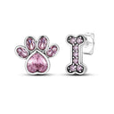 Silver Plated Cubic Zircon Geometric