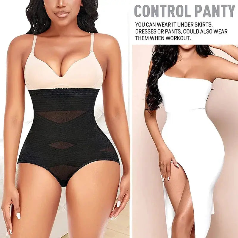 High Waist Tummy Control Shapewear Panties Butt Lifter