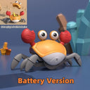 Crawling Escape Crab Interactive Electric Luminous Music Toy