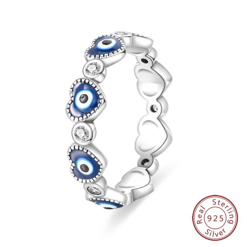 Authentic Sterling Silver Ring Romantic