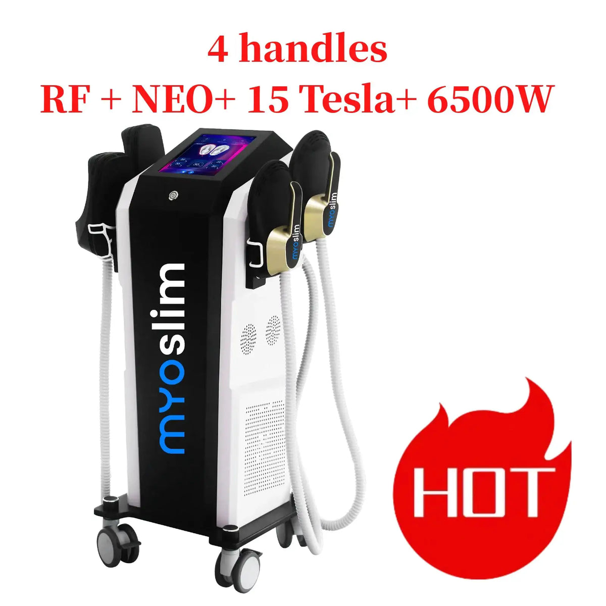 Emszero - Pro body care Body Sculpt Machine - 4 handles RF EU Plug China Mainland|220 V product image