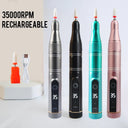 35000RPM Rechargeable Nail Drill: Machine Portable E-File