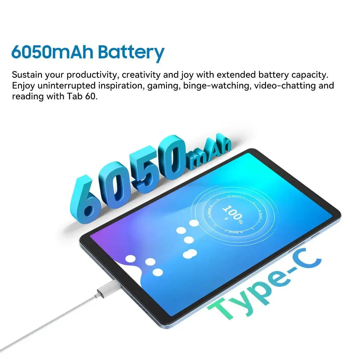 Blackview Tab 60 8.68 Inch Android Tablet 6GB RAM 128GB