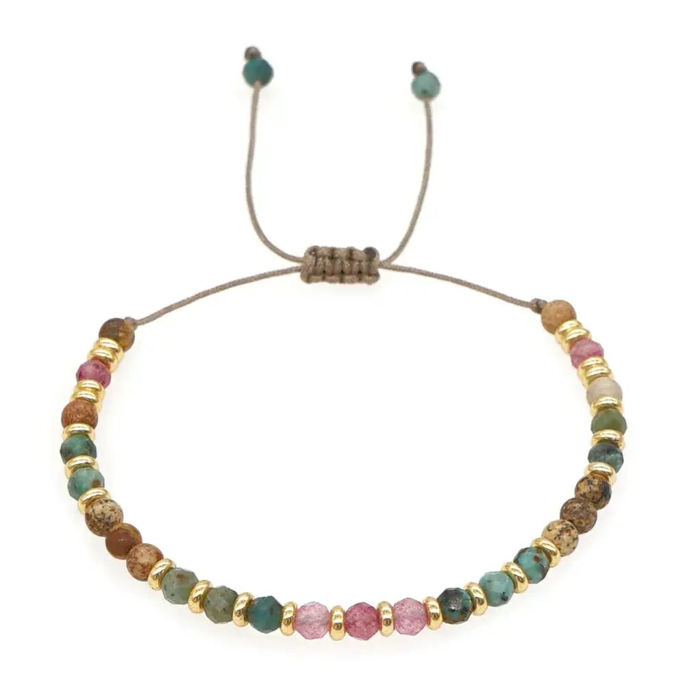 Go2Boho 2023 New Natural Stone Bracelet Vintage Jewelry