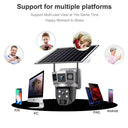 Solar Powered CCTV Camera for Outdoor