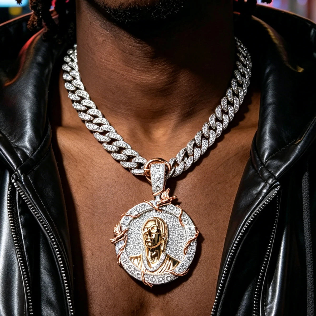 Iced Out Custom D Portrait