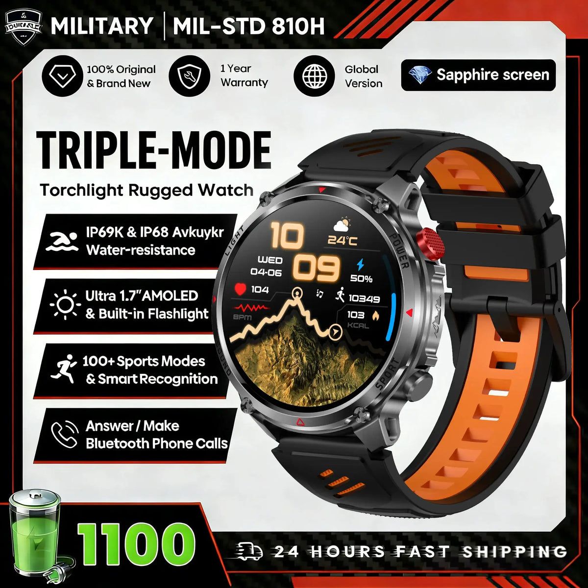 Ultra Watch - Long Battery GPS Tracker — product view 11