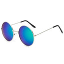 Unisex Gradient Mirror Pilot Sunglasses with UV400 Protection