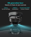 ABIR X8 Lidar Robot Vacuum Cleaner with Smart Water Tank