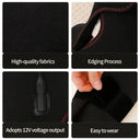 Electric Heating Foot Wrap Full Foot Coverage Vibration Massage Relief Pain Ankle Comfort Home Relax Sports Recovery