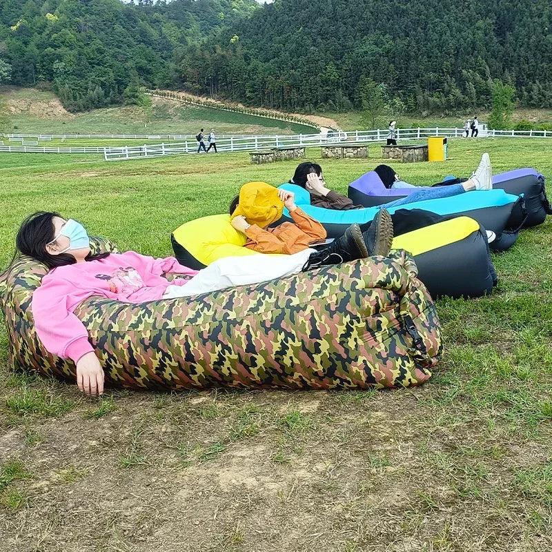 Trend Outdoor Fast Inflatable Air Sofa Bed 240cm Comfort