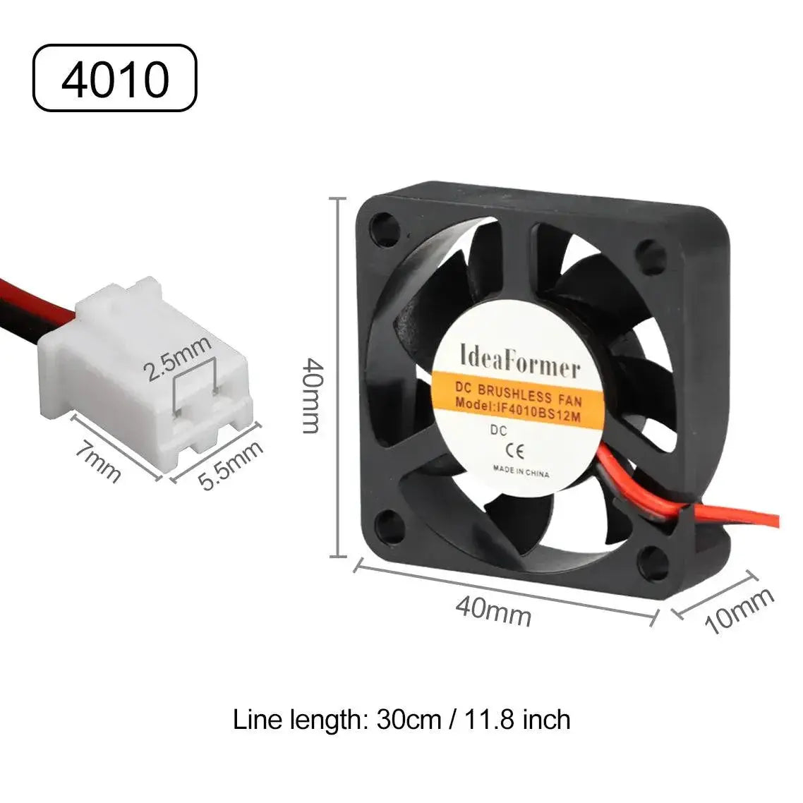 Precise Cooling Blower for Printers — product view 10