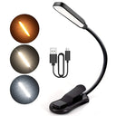 7 LED Book Light USB Rechargeable Reading Light Portable
