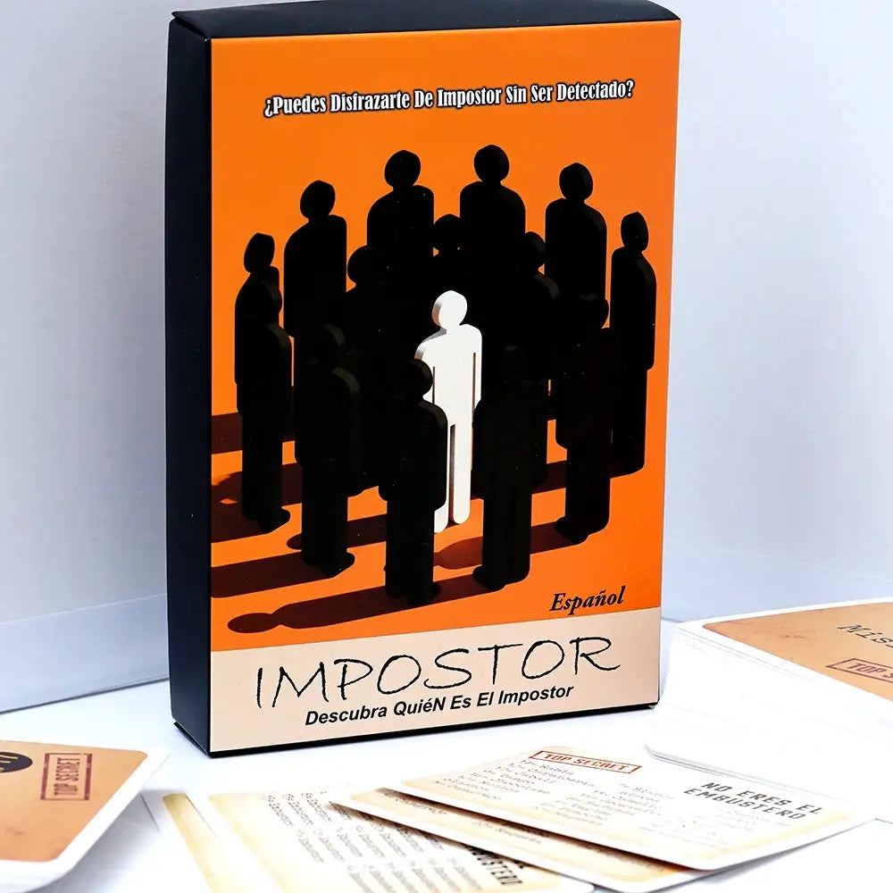 Spanish Card Game Party Friends The Imposter El Tonto del Pueblo Black Stories Unanimous Strategy Board Games Mision Secreta